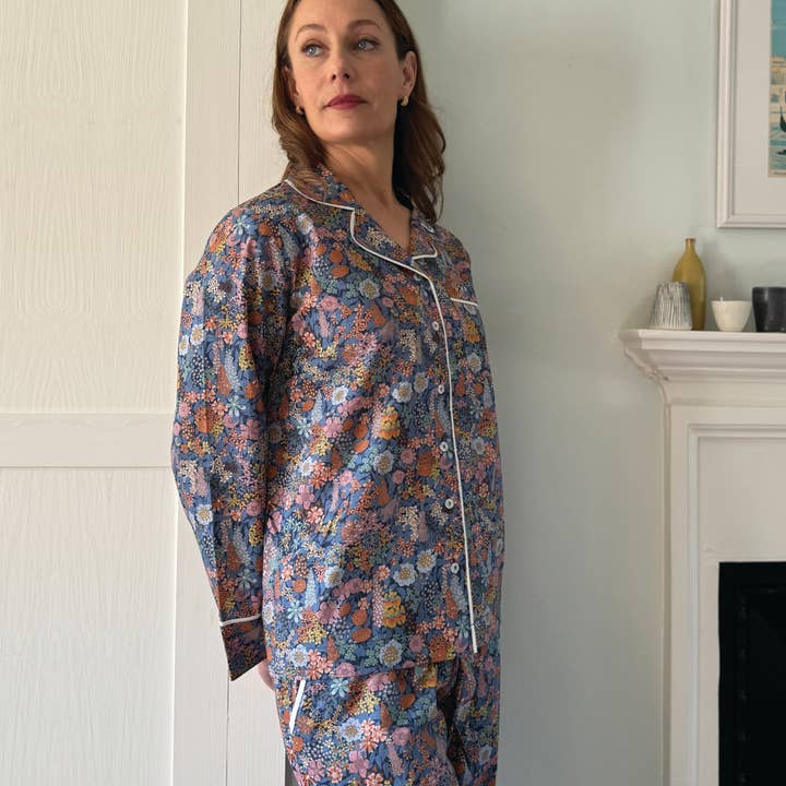 Liberty Pyjamas Lilla Ciara for engroshandel hos Lime Tree Design