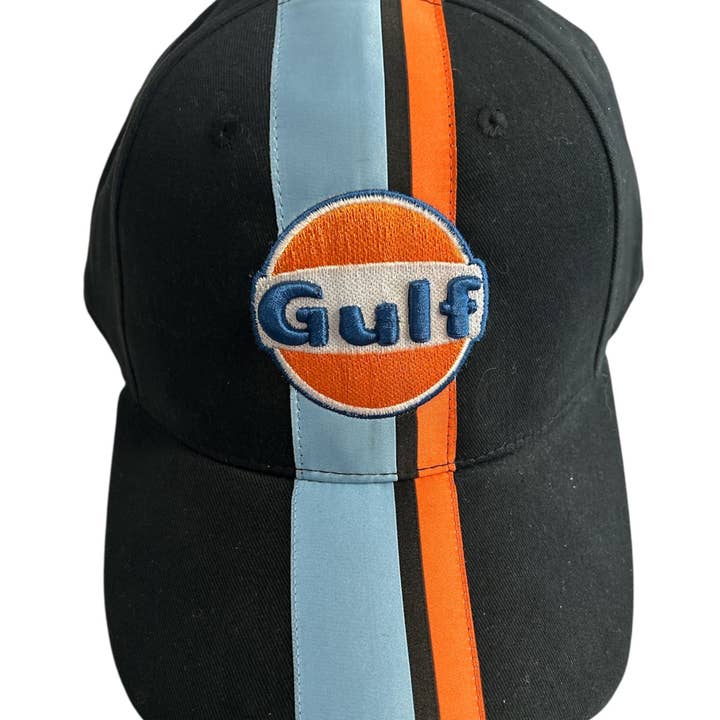 Gulf Porsche 917k Lemans Steve McQueen Black Hat for wholesale by Lowsportgeaar
