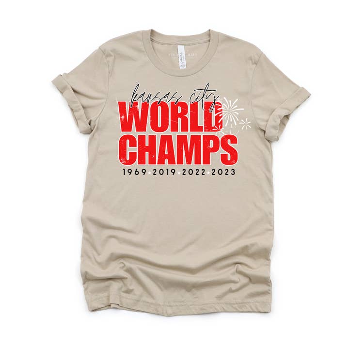 Kansas City | World Champs Tee for wholesale by Country Charm Wholesale
