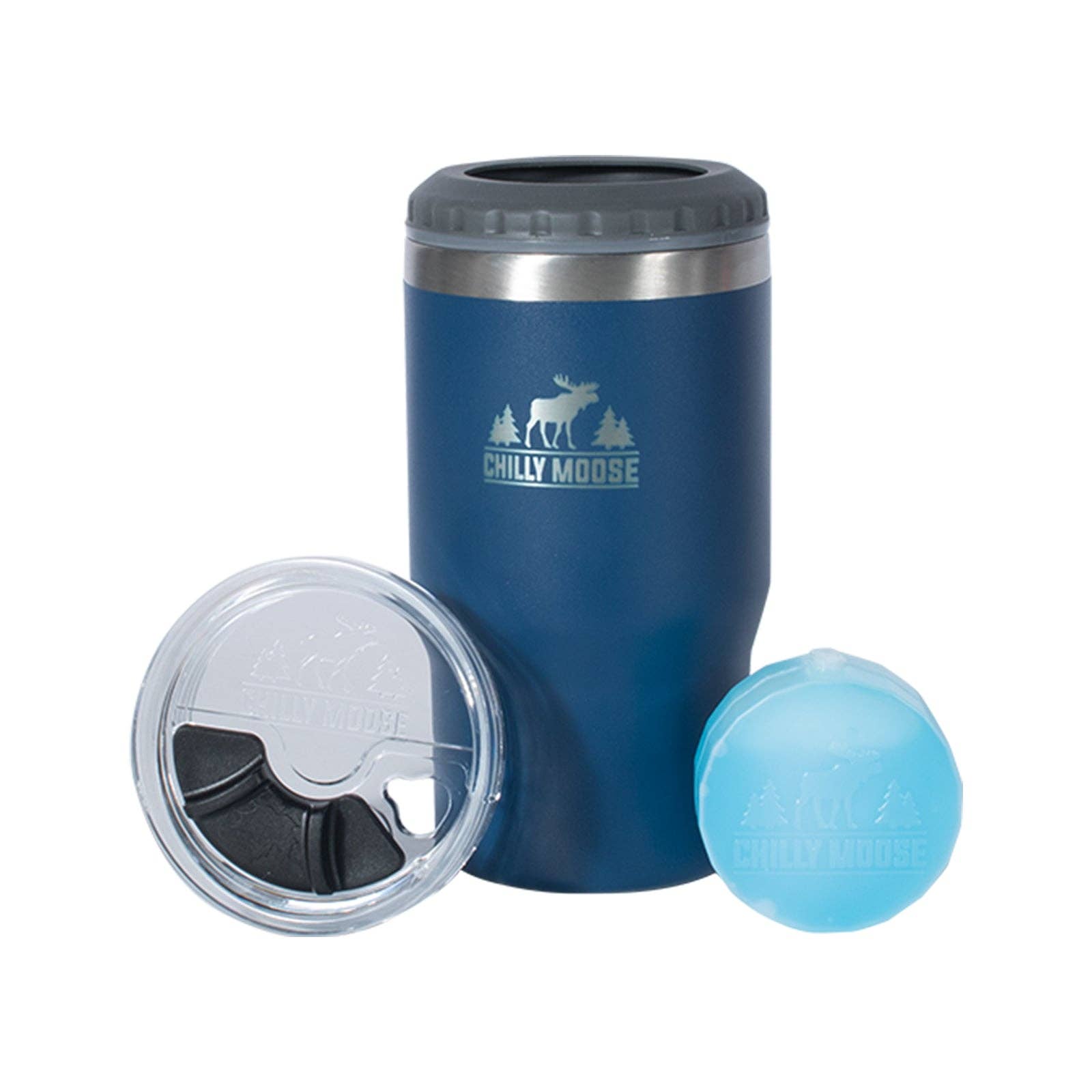 Chilly Moose - Vente Gourde/bouteille isotherme - Isolant et Gobelet Brent - 410mL1