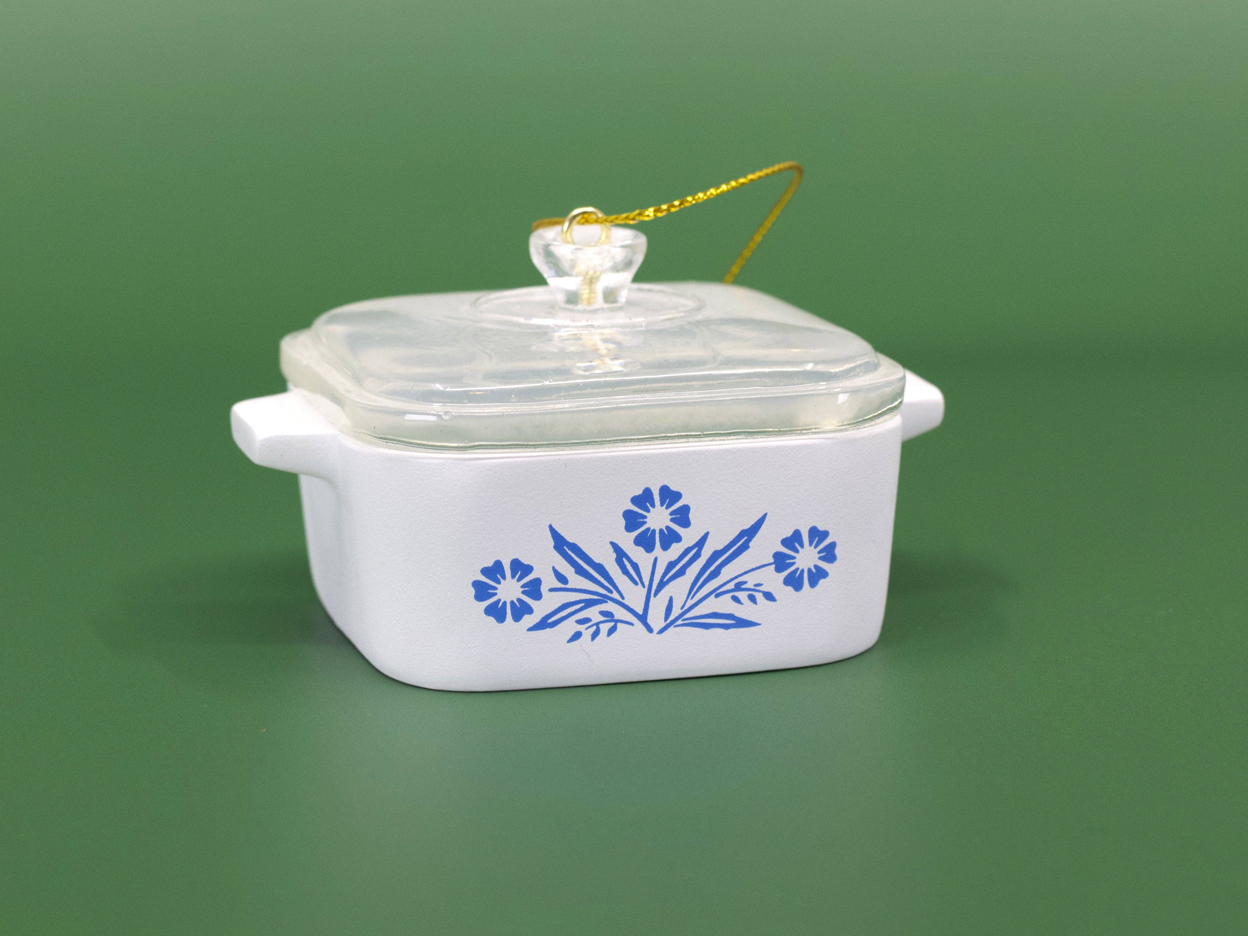 Twinkltoast - Wholesale Ornament - Mini Cornflower Ornament – Corning Ware–Inspired Casserole2