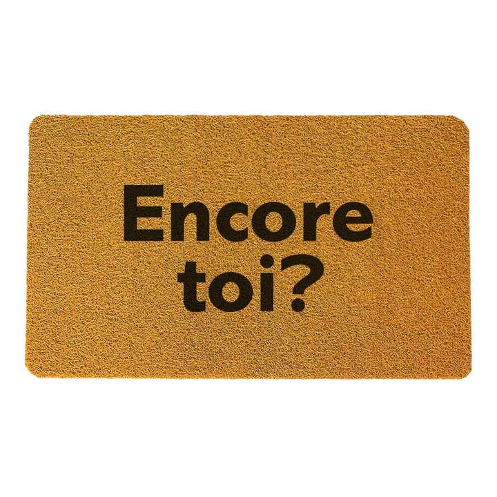 Paillasson Encore toi?-5 pcs minimum pour la vente par MY CITY MEMORY