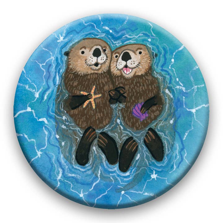 Otter Magnet för wholesale av Party Mouse Studio