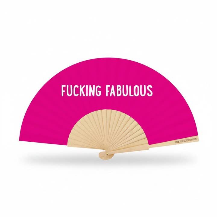 Fucking Fabulous Fächer, 23 cm für den Großhandel von Fantastico Fans UK Limited