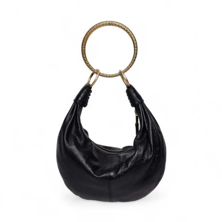 Nero Jane Mini Hobo, Nero in vendita all'ingrosso su Faire0