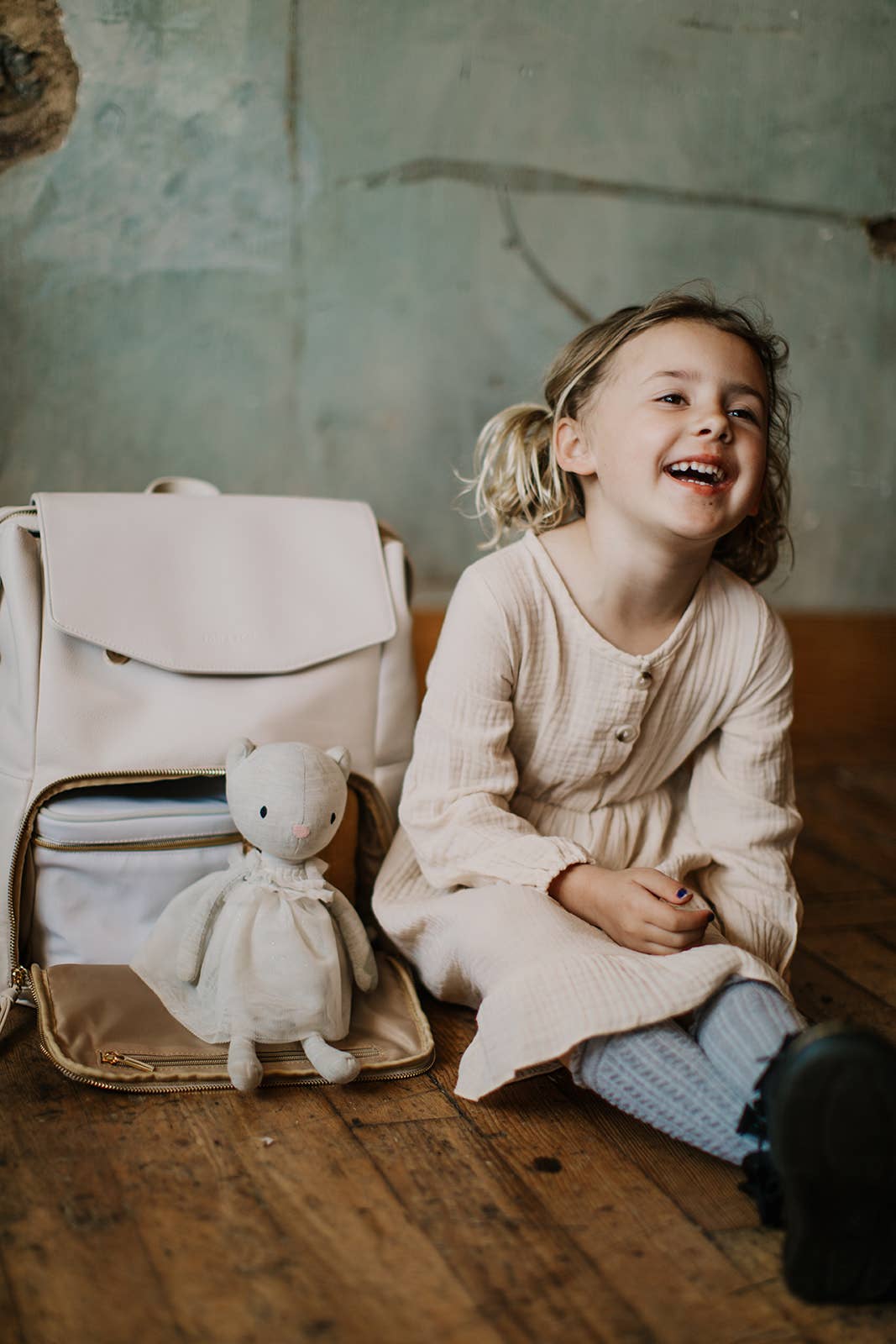 Rori & Rose – bolsa para fraldas - Bebé por atacado – Mochila para Mãe com Alça de Ombro e Cinto para Mala, Bolsa Impermeável Úmida e Seca5