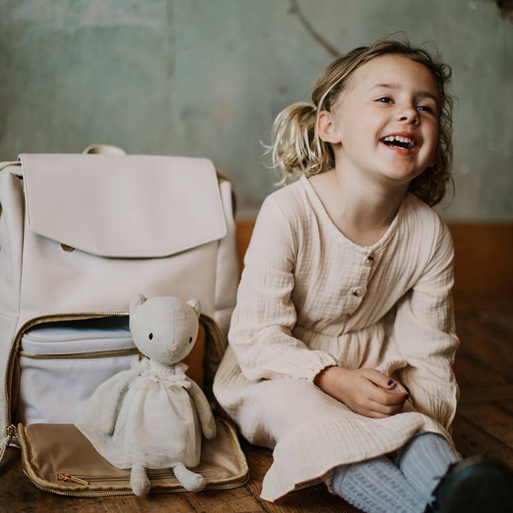 Rori & Rose – bolsa para fraldas - Bebé por atacado – Mochila para Mãe com Alça de Ombro e Cinto para Mala, Bolsa Impermeável Úmida e Seca5