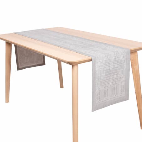 KAF Home – wholesale Table runner – Frank Lloyd Wright - 100% Cotton Jacquard Table Runner0
