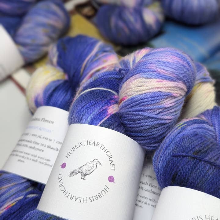 Hubris Hearthcraft - Wholesale Yarn - Midnight Ritual - Choice of Base1