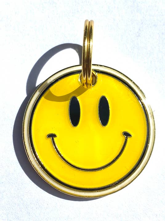 ID-Tag Smiley Yellow für den Großhandel von Marley and Me