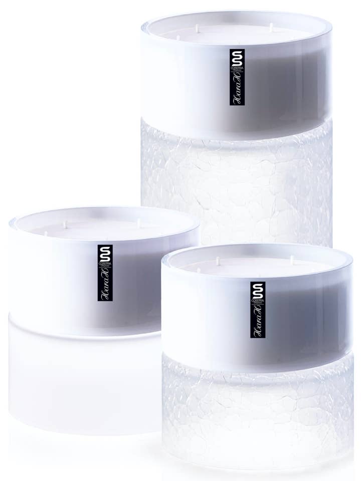 PURE HARAH Dual & Led Ø200 : Mandarine, Elémi & Pamplemousse pour la vente par COSSTRA Design