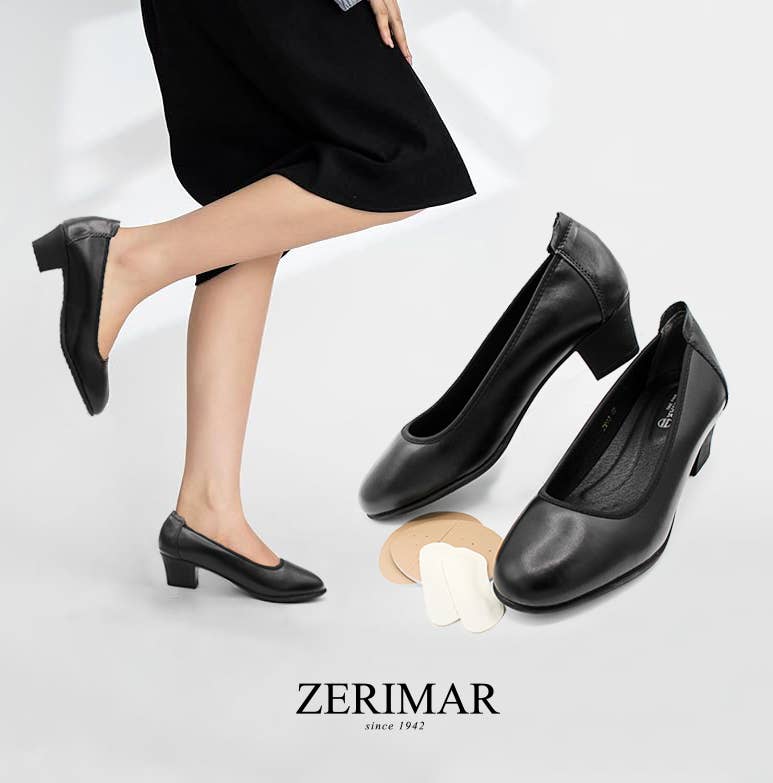 Black Zerimar Women’s Ballet Flats: Elegant,Lightweight,4.5cm Heel for wholesale on Faire2