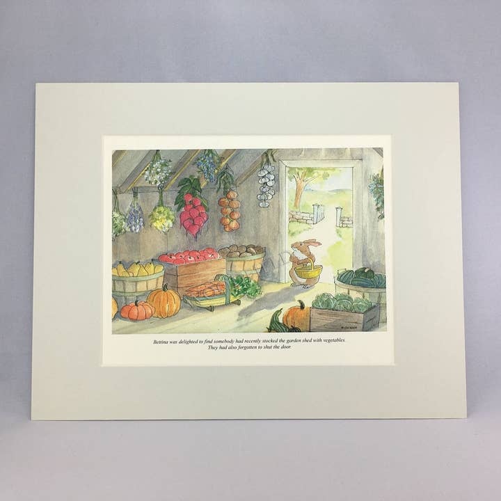 #2304 - Harvest Shopping Print für den Großhandel von Woodfield Press