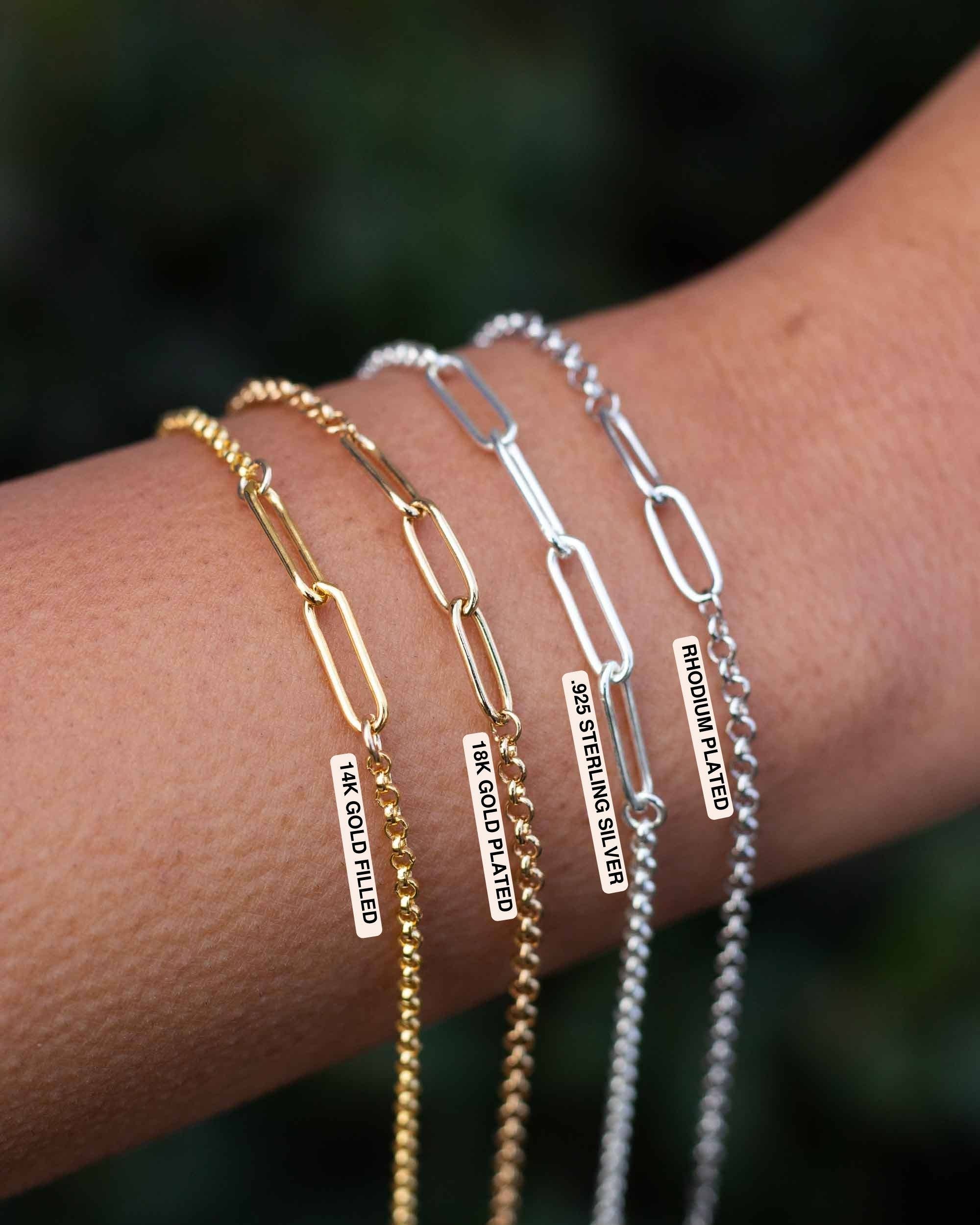 Everly Made - Vendita all'ingrosso Bracciali a catena e a maglie - Braccialetto collegato • Aunt4