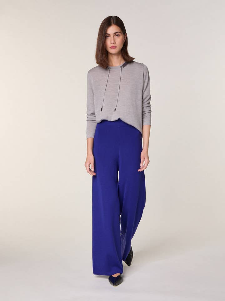 Rodier - Wholesale Suit Pants - Women's - Wide merino wool trousers6