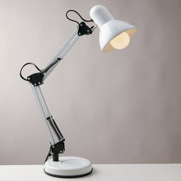 Gruppo F.T - Wholesale Accent/Desk Lamp - Architect reading lamp, with adjustable metal arm and diffuser and the possibility of fixing on a table. (1XE27)1