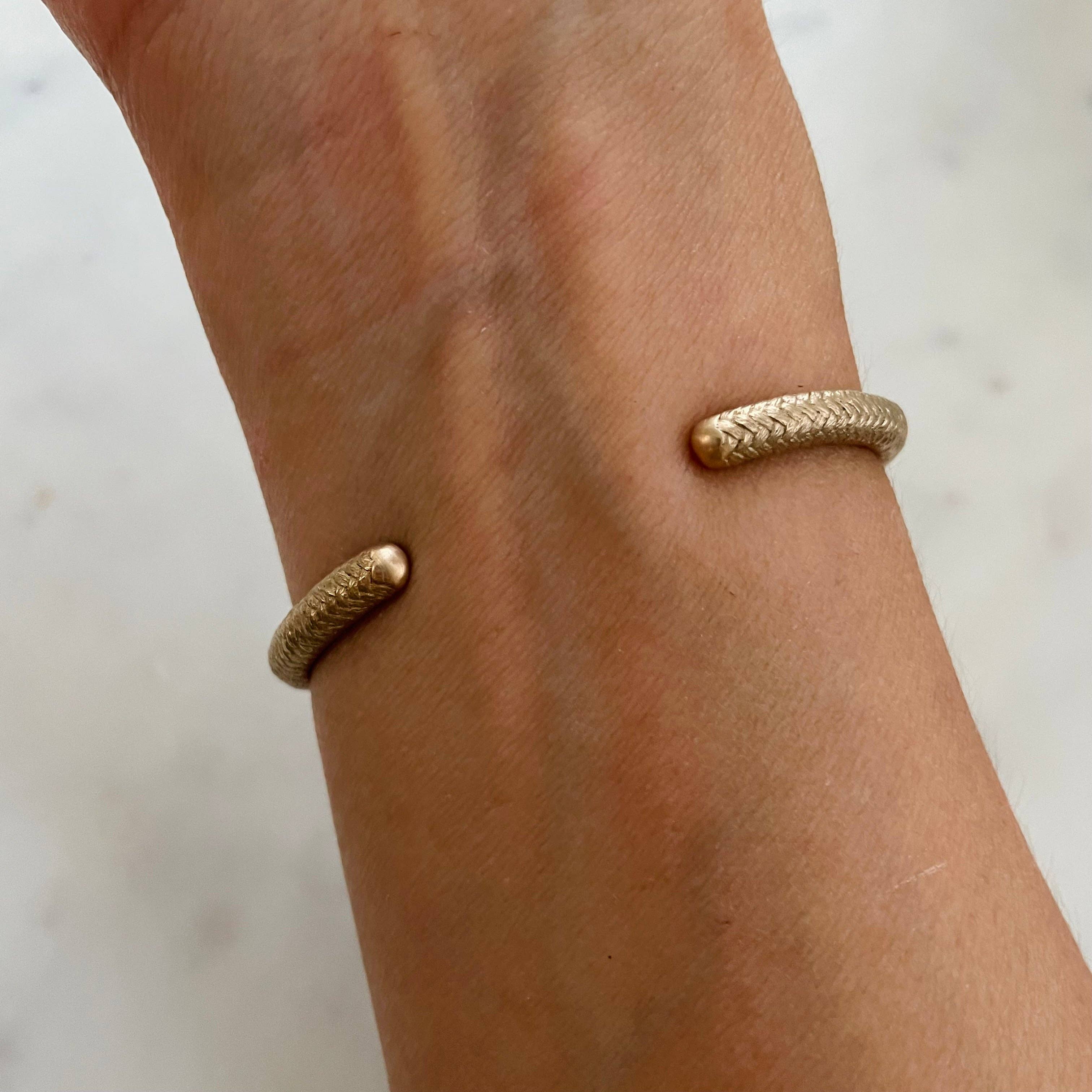 Mimosa Handcrafted - Vente Bracelet manchette - MANCHETTE D'AMITIÉ — CORRIE6