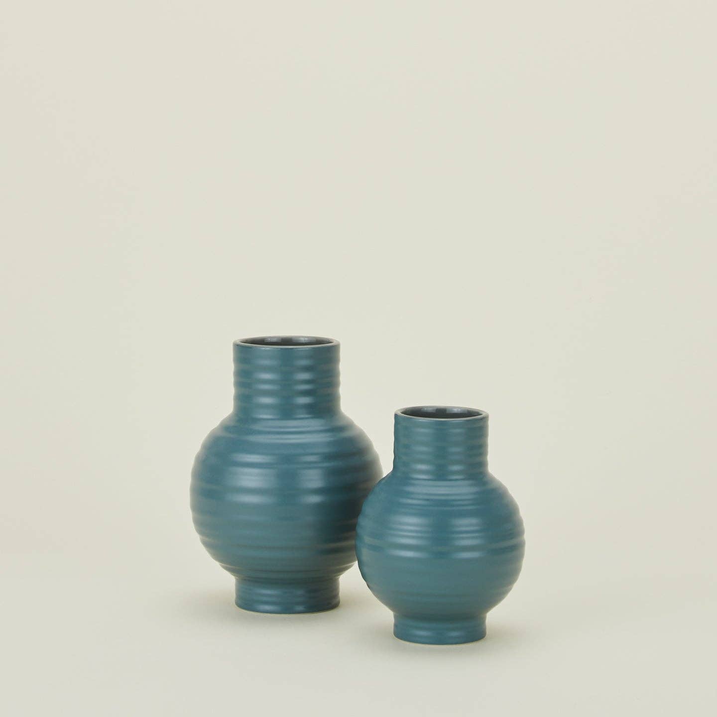 Hawkins New York - Wholesale Vase - ESSENTIAL CERAMIC VASE - PEACOCK1