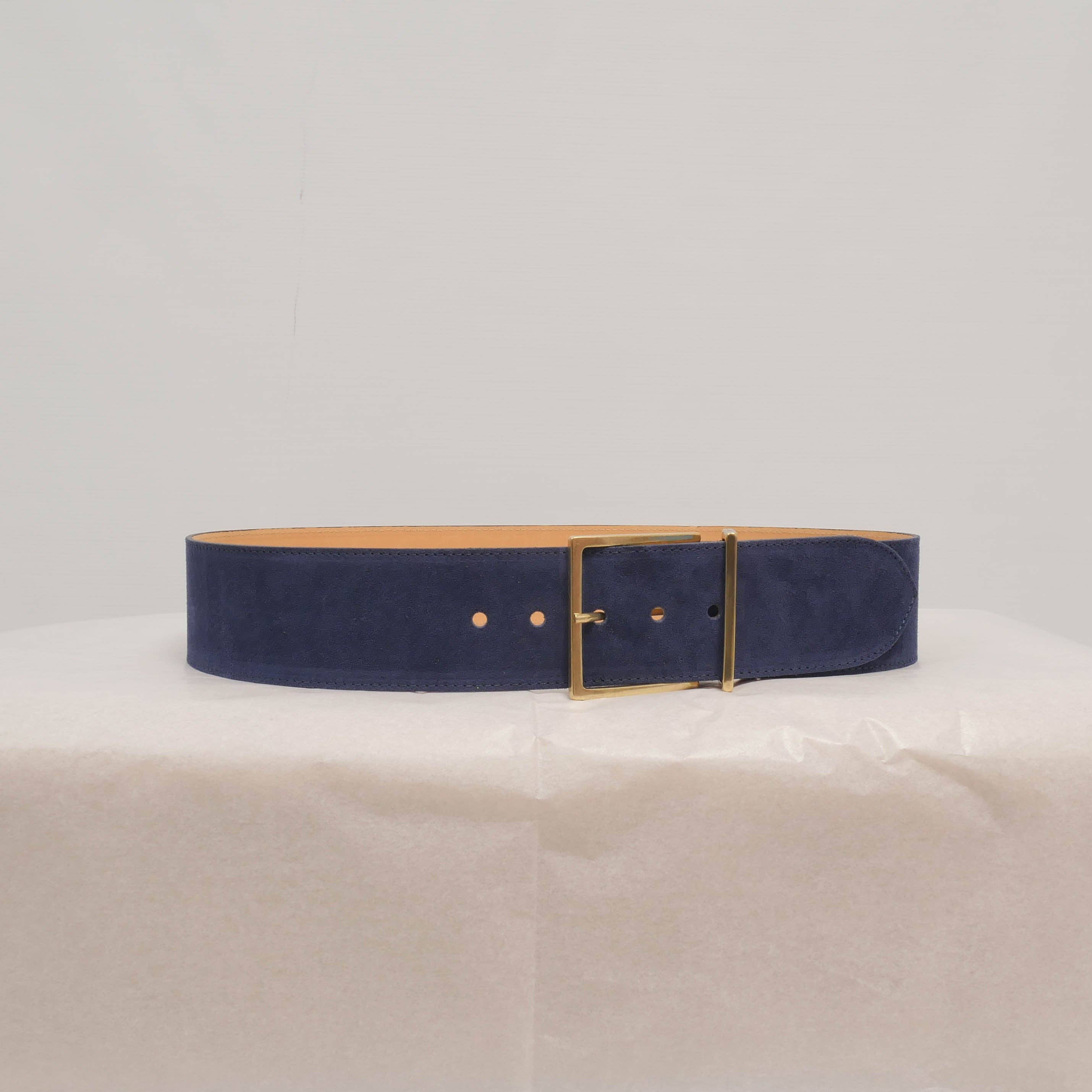 Cecile Wang – wholesale Belt – Women's – Suede leather belt 6 cm – BK00835