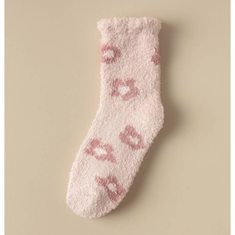 Assortiment Chaussettes douces et confortables à motifs floraux variés pour femmes - JAYO en vente sur Faire6