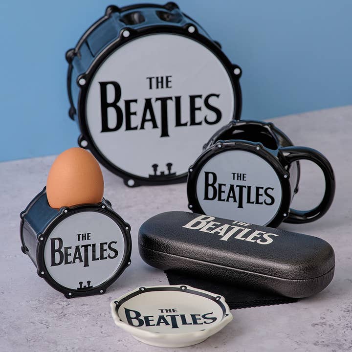 Half Moon Bay - Wholesale Cookie Jar - Shaped Drum Cookie Jar The Beatles Logo3