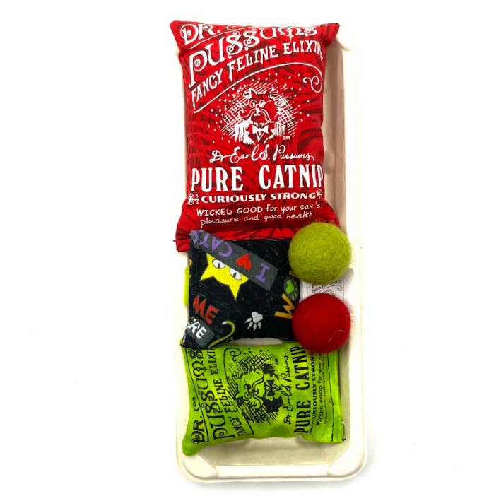 Combo Party Packs Cat Toy Gift Set for wholesale by Dr. Pussums Catnip