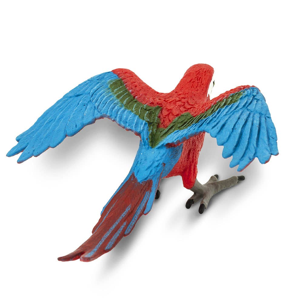 Safari Ltd. - Wholesale Figurine Toy - Kids - Green-Winged Macaw Figurine Toy1