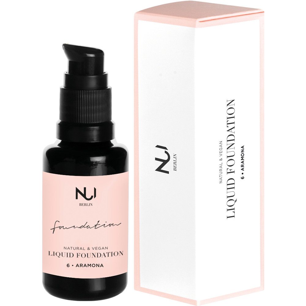 NUI Cosmetics – Großhandel Foundations – Natural Liquid Foundation 06 ARAMONA2