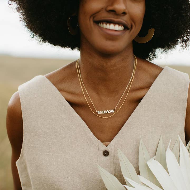 Rover & Kin - Wholesale Pendant/Charm Necklace - BADASS Necklace1