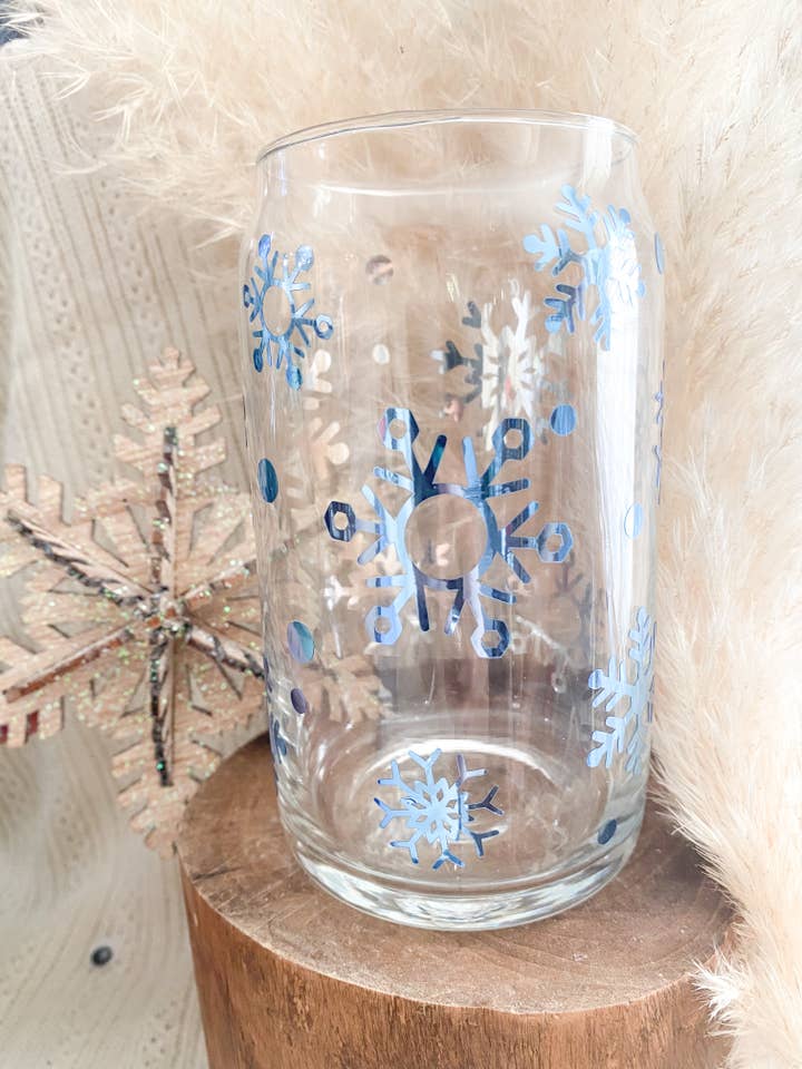 Lançamento antecipado de Natal - flocos de neve por atacado de Drink Happy Design Co