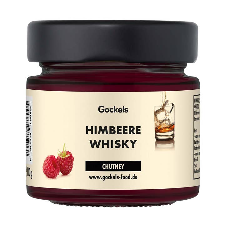Chutney de whisky à la framboise pour la vente par Gockels Genussmanufaktur