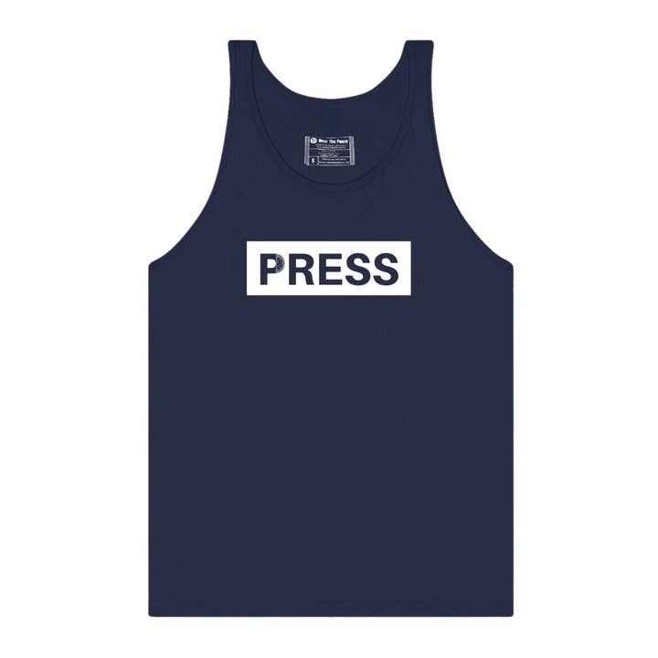 Press Tank Top for wholesale by Wear The Peace