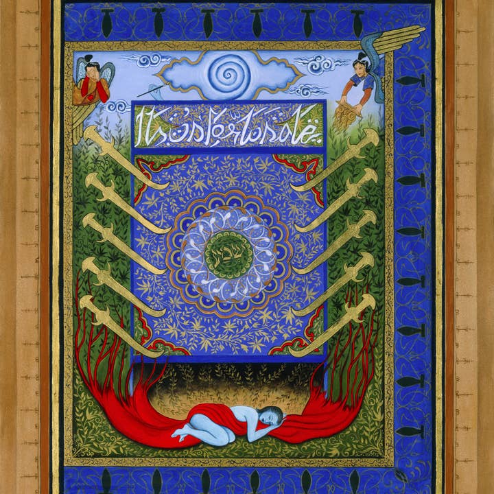 Finding Home #56 - Zakhm Giclee Print for wholesale by Blue Like Me LLC