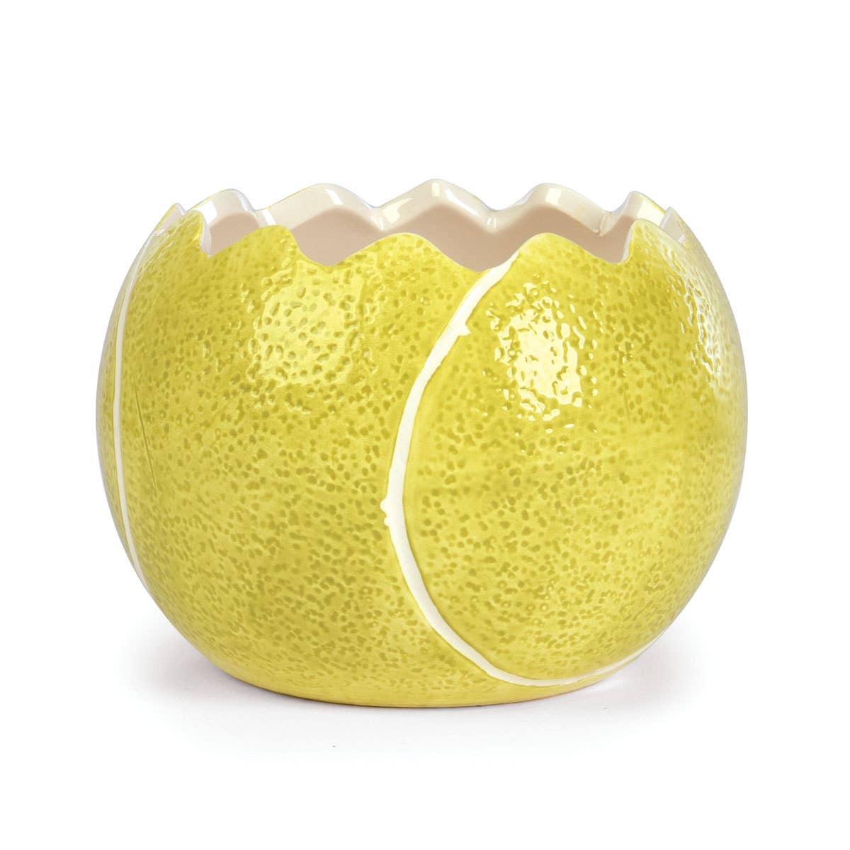 Willow Group - Wholesale Plant Pot - Round Ceramic Tennis Ball Planter0