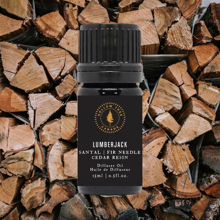 Hollow Tree Candle Co - Wholesale Diffuser Fragrance Refill - Lumberjack - Diffuser Oil - 15ml2