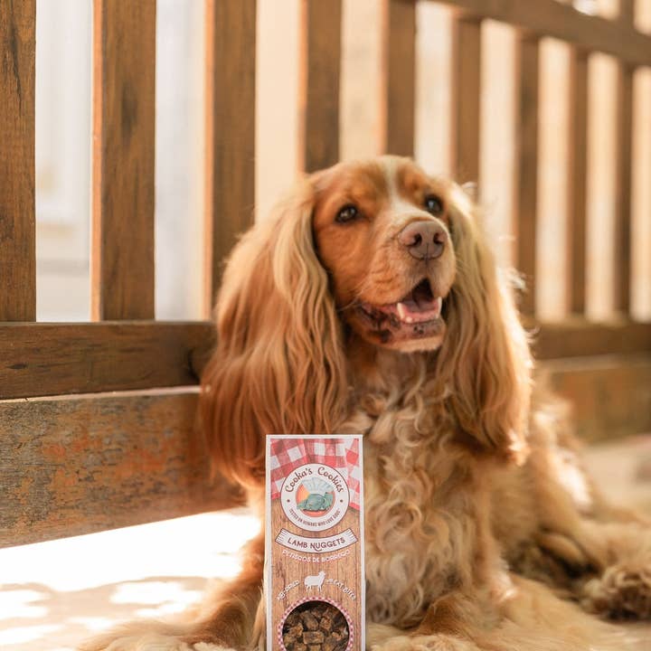 Cooka's Cookies - Wholesale Pet Treats - Dog - Lamb Nuggets - Air-dried meat bites 3