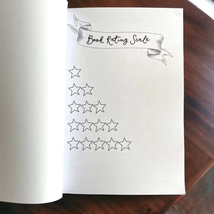 And Hope Designs - Wholesale Journal/Diary - Reading journal, sky blue pre-made pages book bullet journal