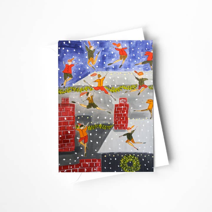 Kaley Alie Art - Wholesale Christmas Card - 12 Days of Christmas- Assorted Boxed Set of 12 Cards12