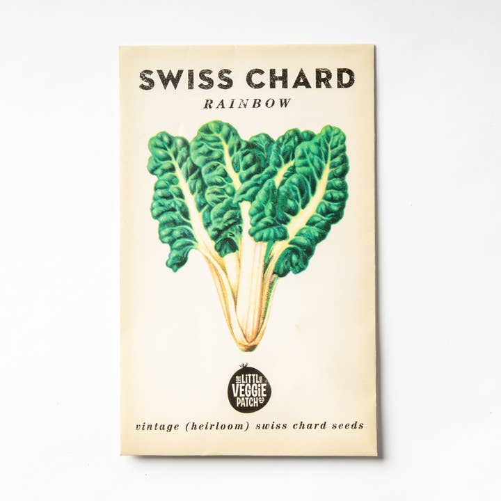 Semillas Heirloom de acelga «Rainbow» para venta al por mayor de Little Veggie Patch Co