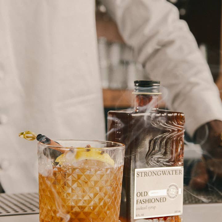 Strongwater - Wholesale Cocktail mix/syrup - Smoked Old Fashioned Cocktail Syrup1