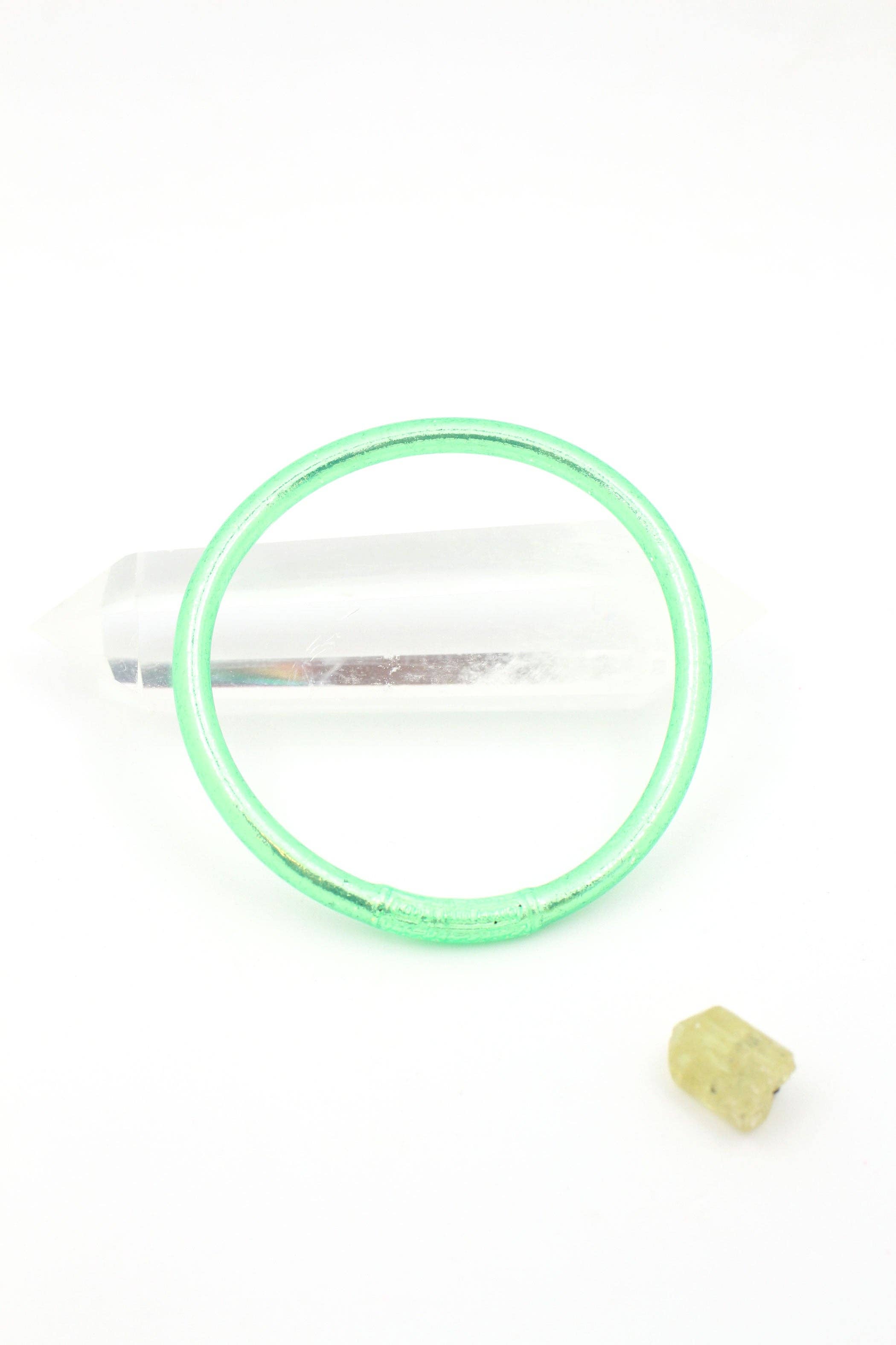 Woman Shops World - Wholesale Bangle Bracelet - Single Rainbow Thai Buddhist Temple Bracelet, Mantra Bangle29