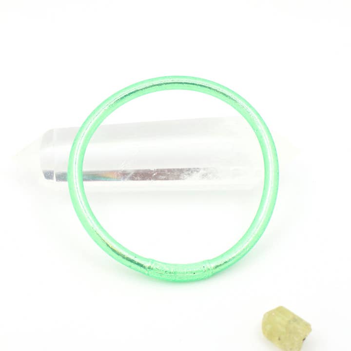 Woman Shops World - Wholesale Bangle Bracelet - Single Rainbow Thai Buddhist Temple Bracelet, Mantra Bangle29