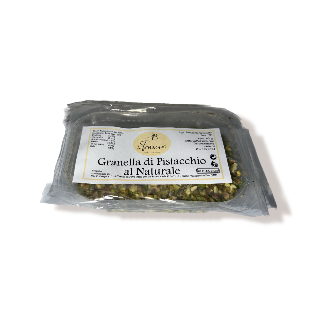 La Truscia Tipico Siciliano - Vente Noix - Granulés de pistache sicilienne1