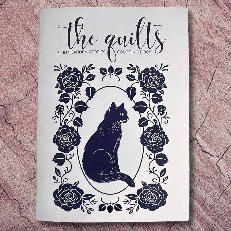 Read+Purr - Wholesale Coloring & Activity Book - Adult - coloring book - 5x7 - "The Quilts"1