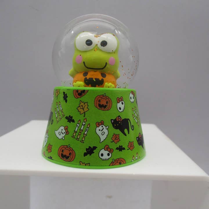 Silver Buffalo - Wholesale Snow Globe - Keroppi Halloween Light Up 45mm Snow Globe in Retail Box4