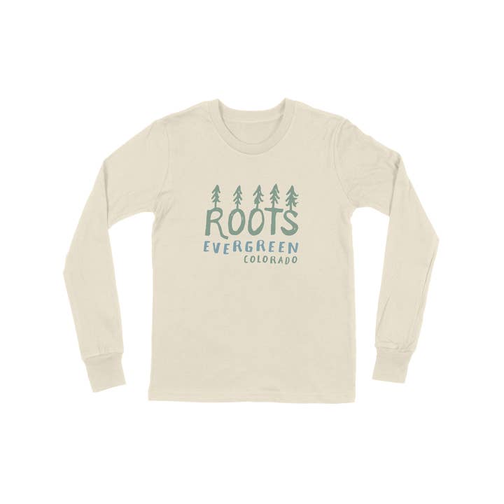 Maglia a Maniche Lunghe per Bambini Roots Tree - PERSONALIZZABILE per la vendita all'ingrosso da parte di White River Apparel Company