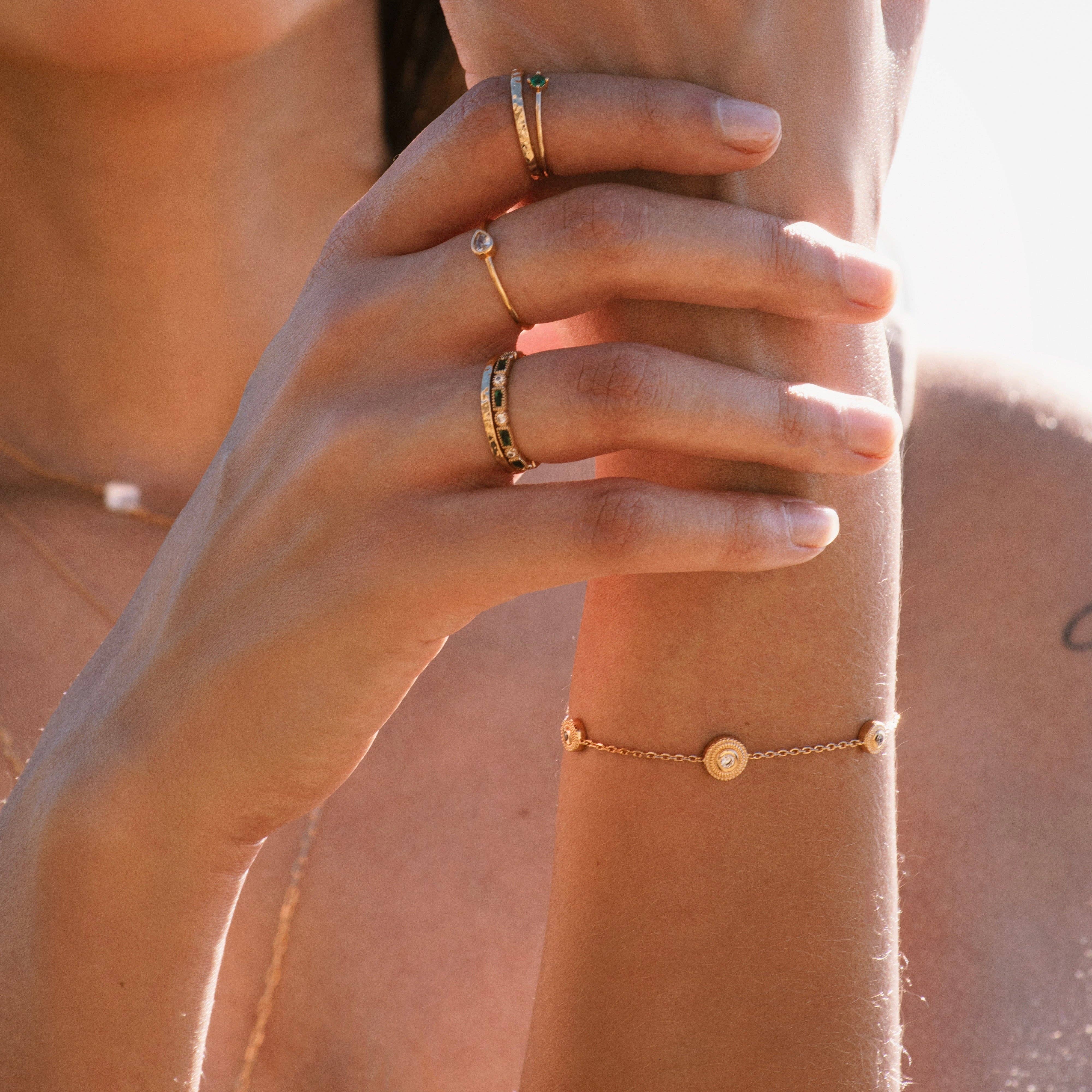 Meora Paris - Wholesale Charm/Dangle Bracelet - Diane Bracelet2