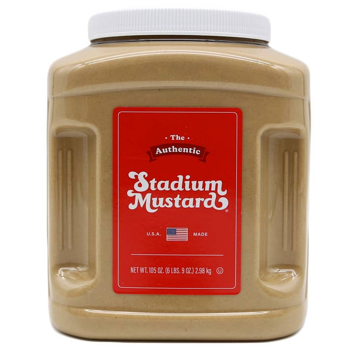 Stadium Mustard - 105oz Bottle for wholesale by Otis Foods