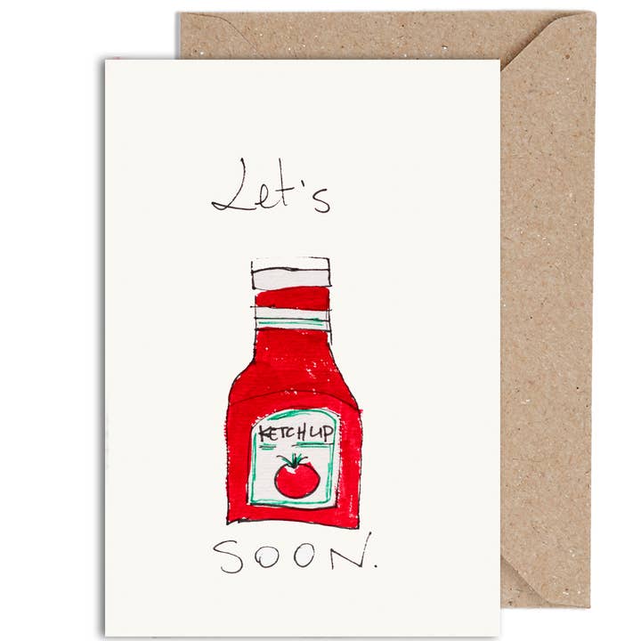 Vamos fazer ketchup em breve! por atacado de WeirdWatercolours