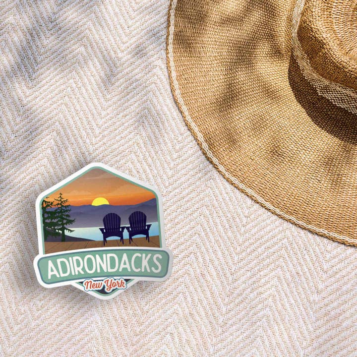 Sentinel Supply – wholesale Klistermärke – Anpassad Sunset Lake-klistermärke - Söt naturdekal med namn.6